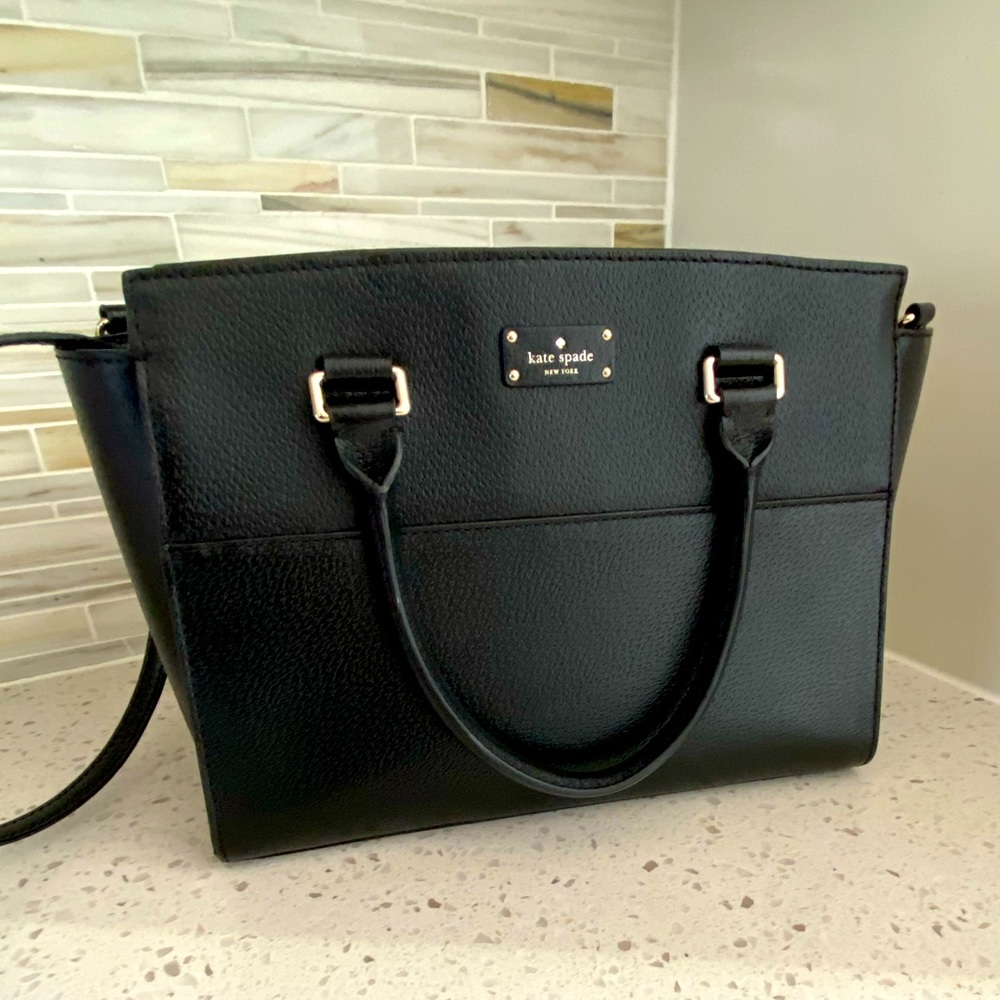 Kate Spade black medium satchel